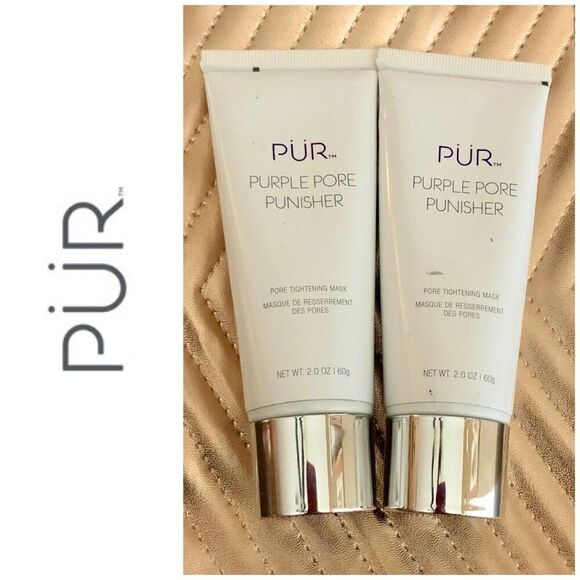 PUR - NWOT No Box - 2 Tubes Purple Pore Punisher Pore-Tightening Mask 2oz/Sealed - Picture 1 of 16